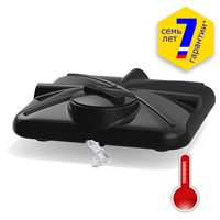 анонс бак душевой «РОСА» 130 литров с подогревом 