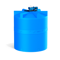 Емкость V 10000 литров с мешалкой для вязких жидкостей