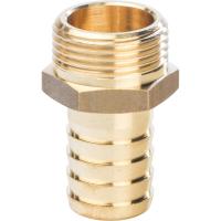 Штуцер (елочка) с наружной резьбой латунный