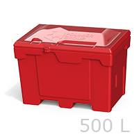 анонс ящик для соли, реагентов 500 литров 