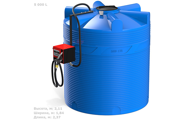 Мини-АЗС из пластиковых емкостей