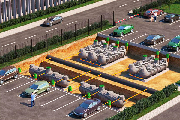 модульные накопительные резервуары