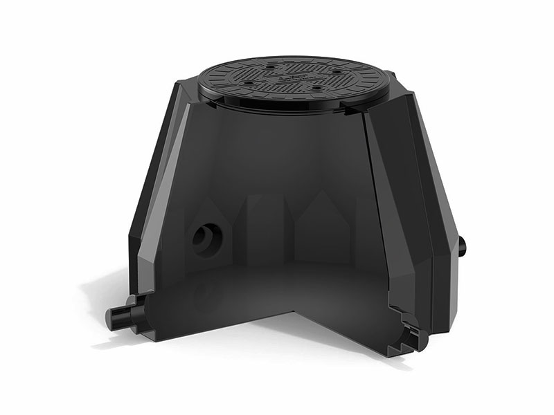 Полимерный кабельный колодец связи