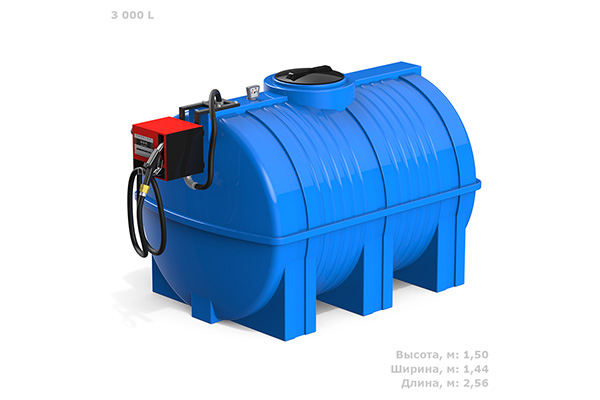 Мини-АЗС из пластиковых емкостей