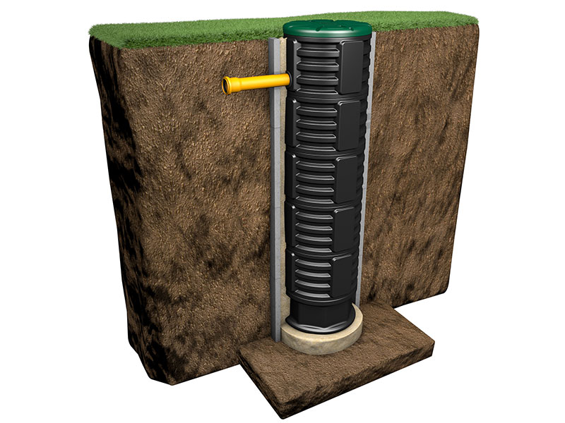 Дренажный колодец