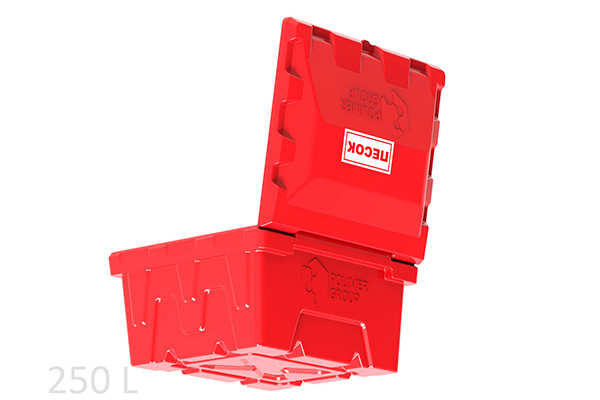 Пластиковый ящик для песка пожарный