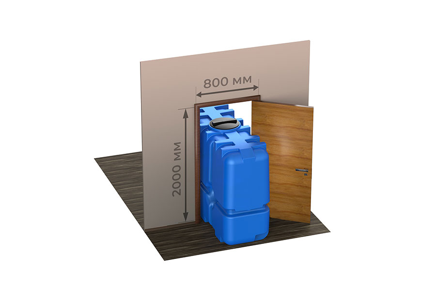 Прямоугольные баки для воды