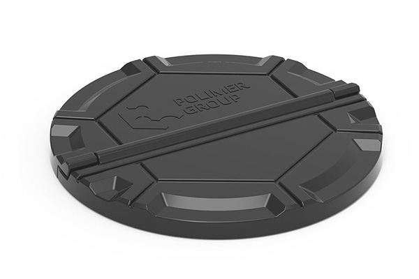 Крышка пластиковая для колодца