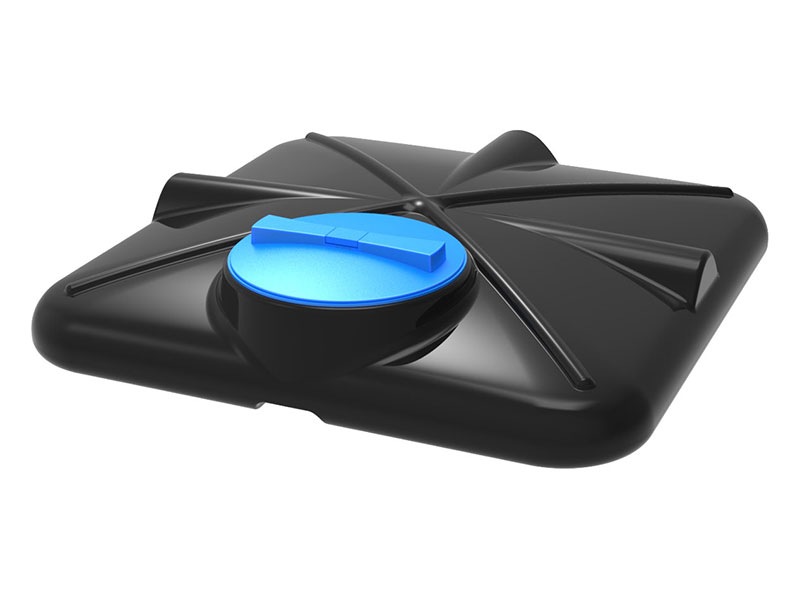 Дачный душ с баком с подогревом