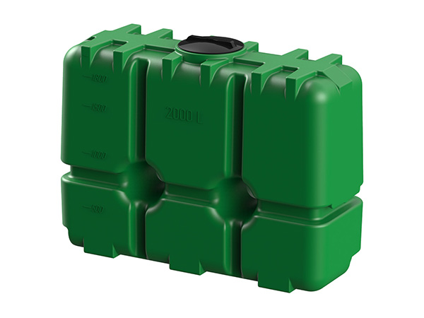 Прямоугольная емкость для полива на дачу