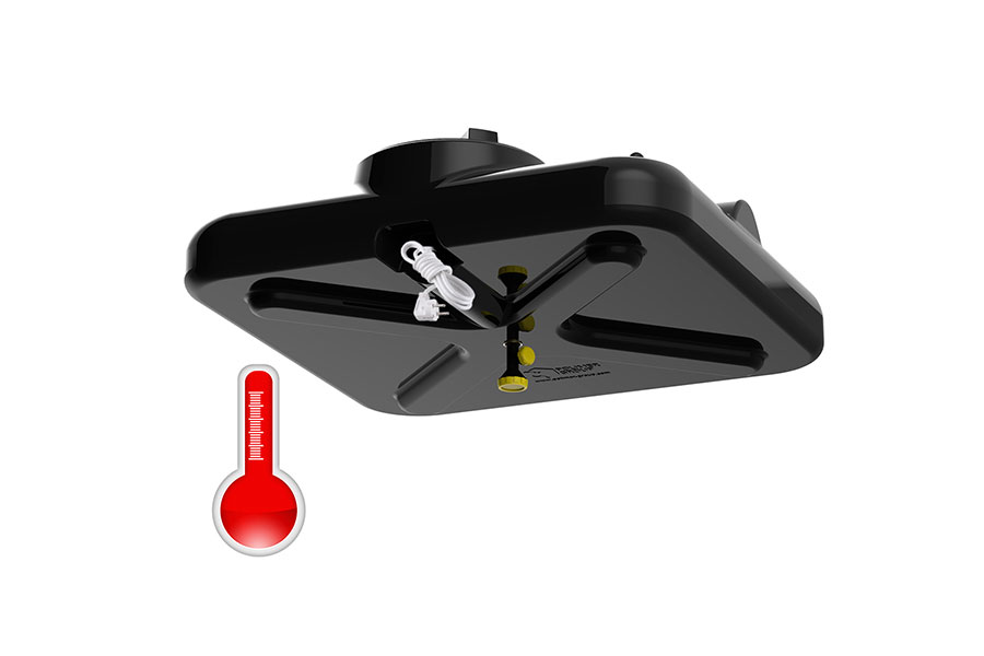 Бак для душа с подогревом объемом 160 литров