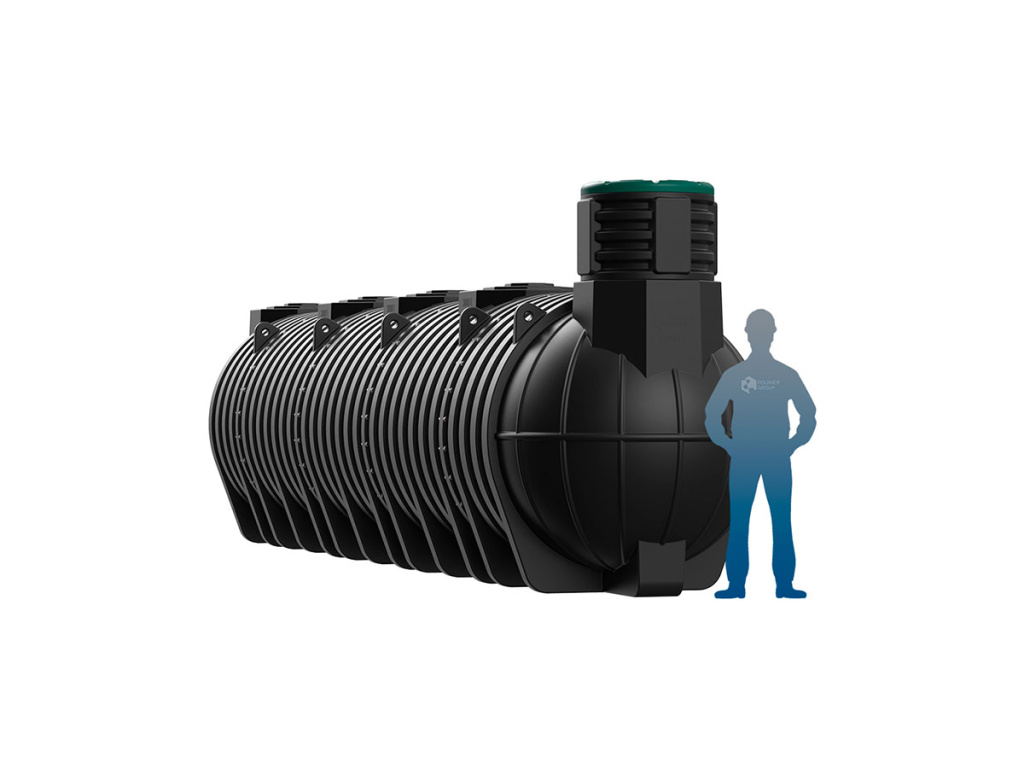 Подземный сборный модульный резервуар
