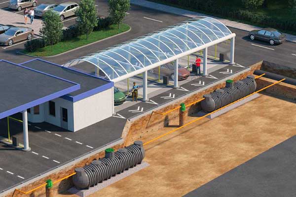 Пластиковые емкости модульные для воды