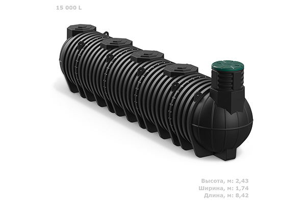 модульные накопительные резервуары