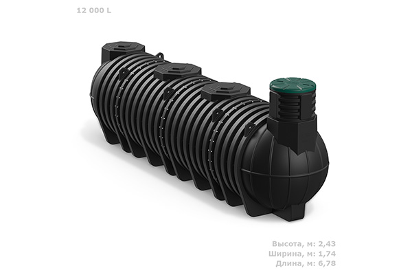 Модульные емкости подземные для дизельного топлива