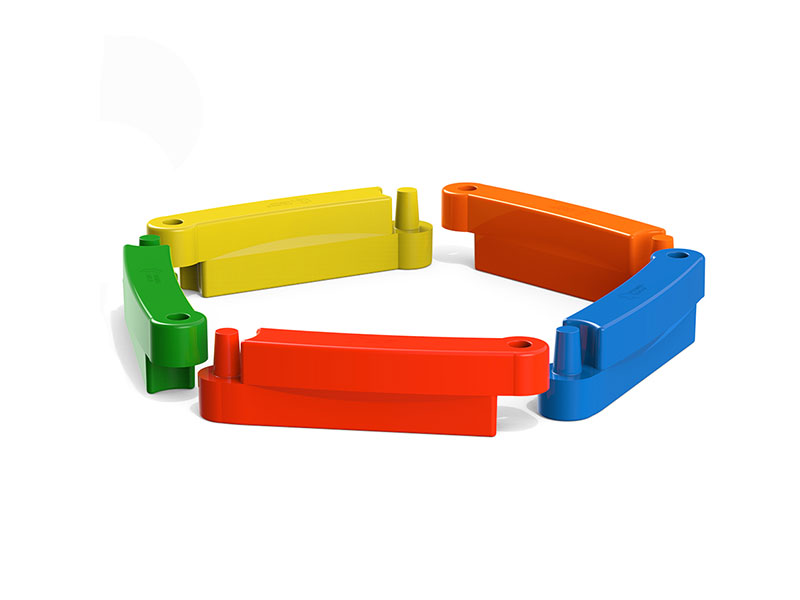 Разборной песочнице из пластика