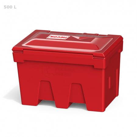 Ящик для песка 500 литров - вид сзади