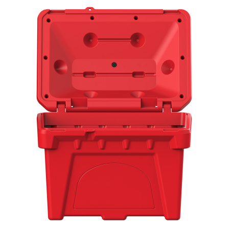 Ящик для песка PREMIUM 250 литров вид сбоку спереди