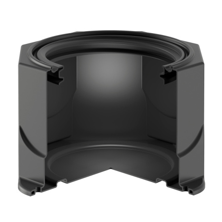 Основание колодца КС Микро - фото с разрезом