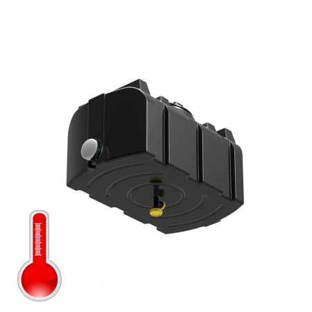 душевой бак R 100 литров с подогревом черный - фото 1 душевой бак R 100 литров с подогревом черный - фото 1