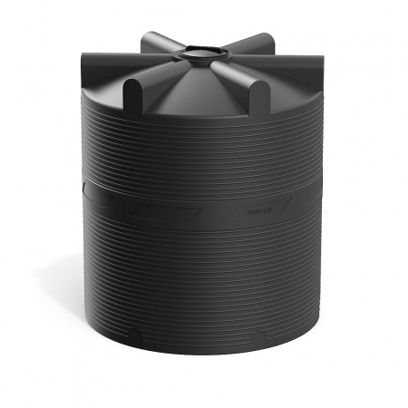 Пластиковая емкость v 10000 цвет черный Пластиковая емкость v 10000 цвет черный