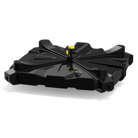 Бак душевой «РОСА» 110 л - вид снизу 1