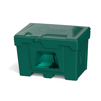 Зеленый ящик 500 литров с дозатором