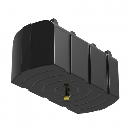 Бак душевой серии «R» 200 литров - черный - фото 1