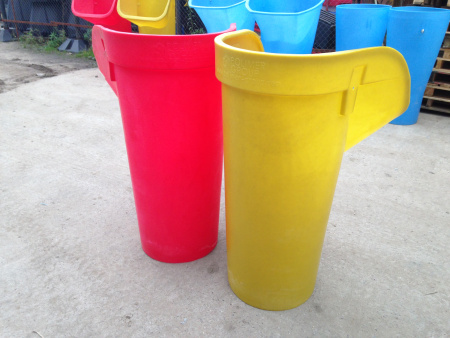 Приемная секция мусоросброса «Профи» в разных цветах