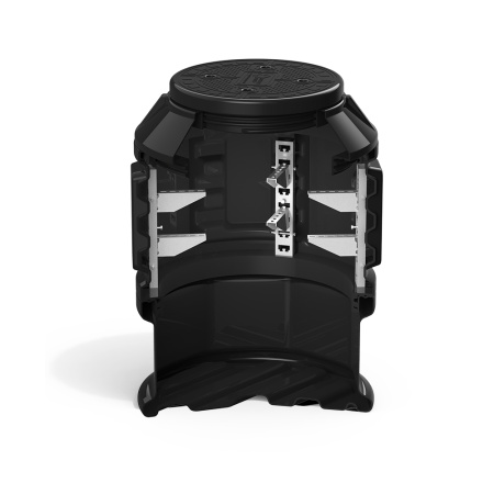 Колодец КН 780М/1100 с крышкой D 560 мм, с подготовкой к установке кабельных стоек фото 1