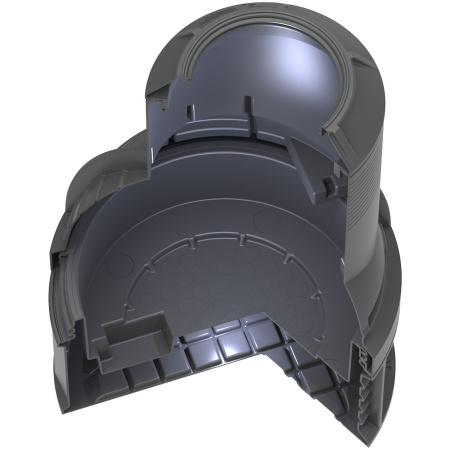 Колодец КС-7 H1800 мм с крышкой D 560 мм - фото 10