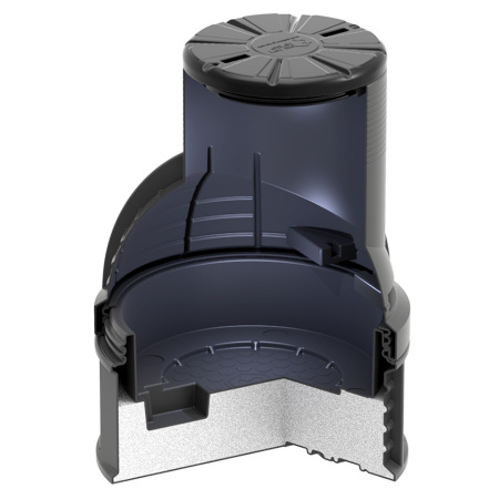 Колодец КС-7 H1675 мм с крышкой D 780 мм - фото 7