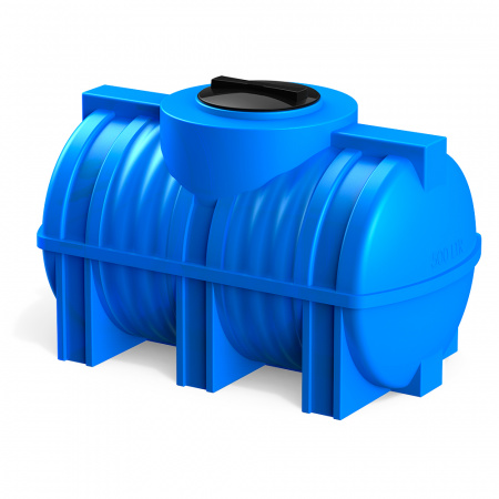 Емкость горизонтальная G 500 литров синий