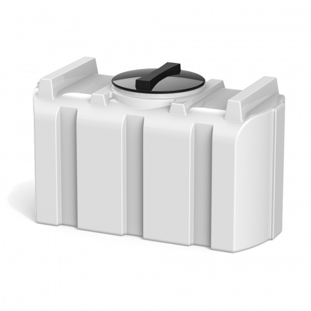 Бак для воды горизонтальный R 200 литров белый