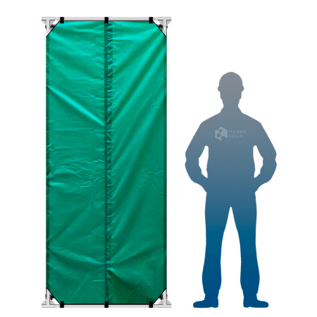 Разборная душевая кабина для дачи зеленого цвета фото с человеком