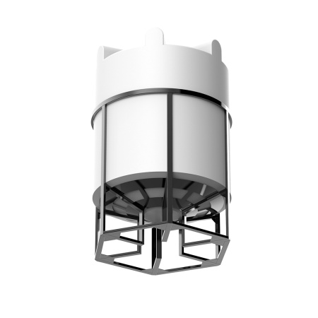 Емкость K 3000 литров с турбинной мешалкой Микс DSL фото снизу