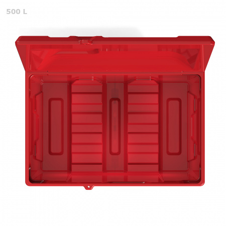 Ящик для песка 500 литров - вид сверху - фото 1