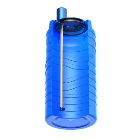 Емкость N 200 литров с пропеллерной мешалкой фото в разрез 3