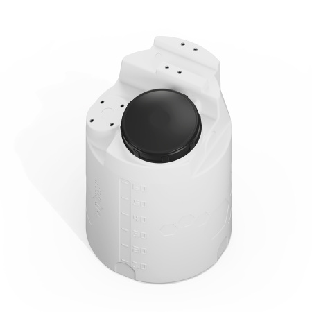 Дозировочная емкость 60 литров фото спереди