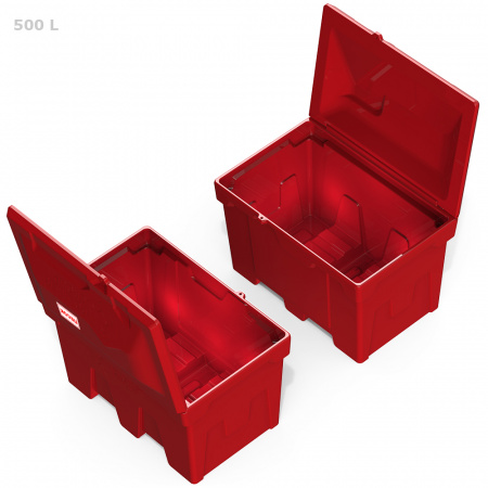 Ящик для песка 500 литров - вид сверху