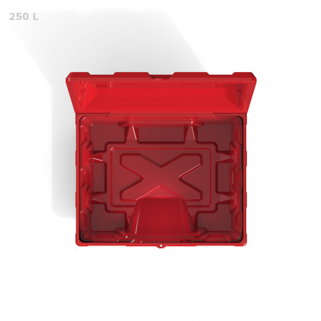 Ящик для соли, реагентов 250 л с дозатором - вид сверху 3