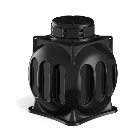 Колодец КС-5М с дополнительной горловиной D780 H200, с крышкой D780 мм