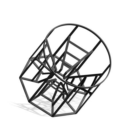 Обрешетка КV 5000 литров вид сверху