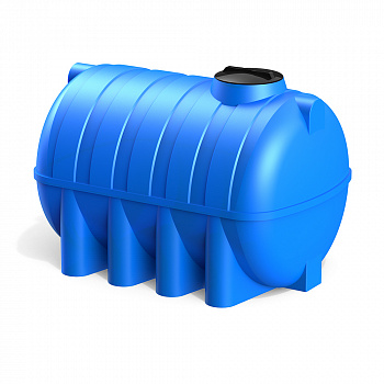 Анонс - Горизонтальная емкость G-2500 цвет синий