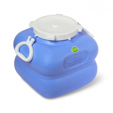 Бидон (фляга) 30 литров цвет сиреневый фото 2