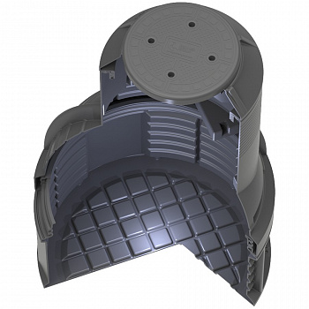 КС-7 H1800 мм, без пригрузочной камеры, с крышкой D 560 мм