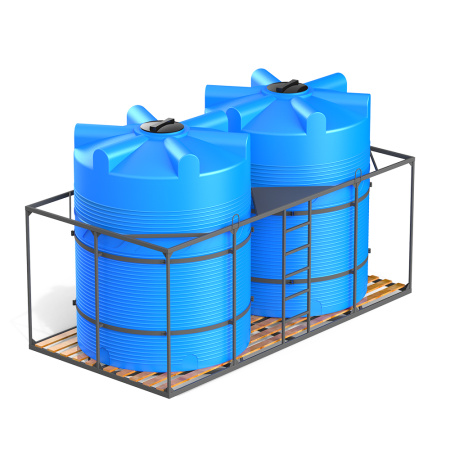 Кассета с деревянным полом двойная с емкостями V 6000 Стандарт - фото 3