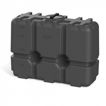 Анонс Бак R 2000 литров цвет черный