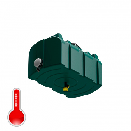 душевой бак R 100 литров с подогревом зеленый - фото 1 душевой бак R 100 литров с подогревом зеленый - фото 1