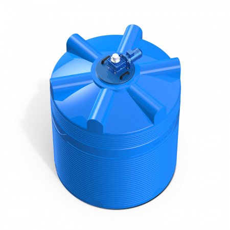 Емкость V 3000 литров с лопастной мешалкой фото 5